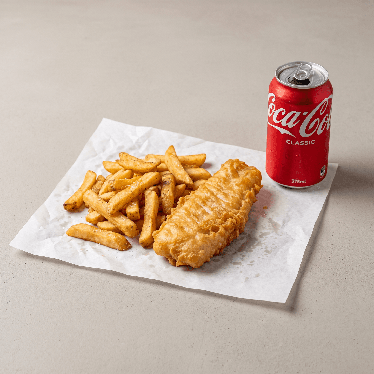 Fish & Chips deal + can
