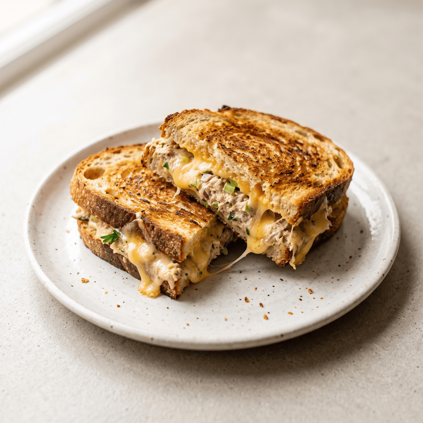 Tuna Melt Sandwich